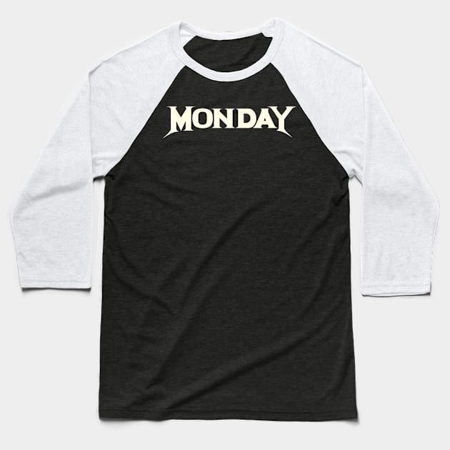 Monday Baseball T-Shirt by winifredweiss52